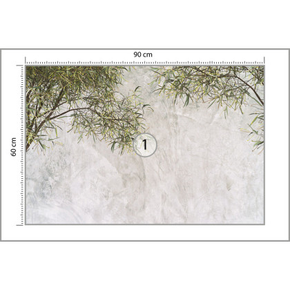 Fototapeta Tropical Trees And Leaves For Digital Printing Wallpaper, Custom Design Wallpaper - 3D