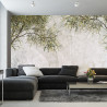 Fototapeta Tropical Trees And Leaves For Digital Printing Wallpaper, Custom Design Wallpaper - 3D