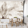 Fototapeta Tropical Trees And Leaves For Digital Printing Wallpaper, Custom Design Wallpaper - 3D