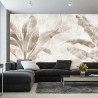 Fototapeta Tropical Trees And Leaves For Digital Printing Wallpaper, Custom Design Wallpaper - 3D