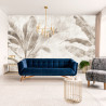 Fototapeta Tropical Trees And Leaves For Digital Printing Wallpaper, Custom Design Wallpaper - 3D