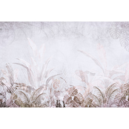 Fototapeta Tropical Trees And Leaves For Digital Printing Wallpaper, Custom Design Wallpaper - 3D