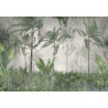 Fototapeta Tropical Trees And Leaves For Digital Printing Wallpaper, Custom Design Wallpaper - 3D