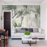 Fototapeta Tropical Trees And Leaves For Digital Printing Wallpaper, Custom Design Wallpaper - 3D