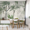 Fototapeta Tropical Trees And Leaves For Digital Printing Wallpaper, Custom Design Wallpaper - 3D