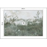 Fototapeta Tropical Trees And Leaves For Digital Printing Wallpaper, Custom Design Wallpaper - 3D