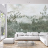 Fototapeta Tropical Trees And Leaves For Digital Printing Wallpaper, Custom Design Wallpaper - 3D