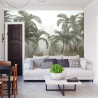 Fototapeta Tropical Trees And Leaves For Digital Printing Wallpaper, Custom Design Wallpaper - 3D