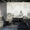 Fototapeta Tropical Trees And Leaves For Digital Printing Wallpaper, Custom Design Wallpaper - 3D