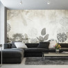 Fototapeta Tropical Trees And Leaves For Digital Printing Wallpaper, Custom Design Wallpaper - 3D