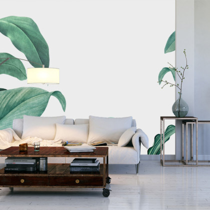 Fototapeta Tropical Leaves Frame