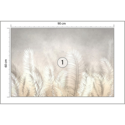 Fototapeta Tropical Trees And Leaves For Digital Printing Wallpaper, Custom Design Wallpaper - 3D