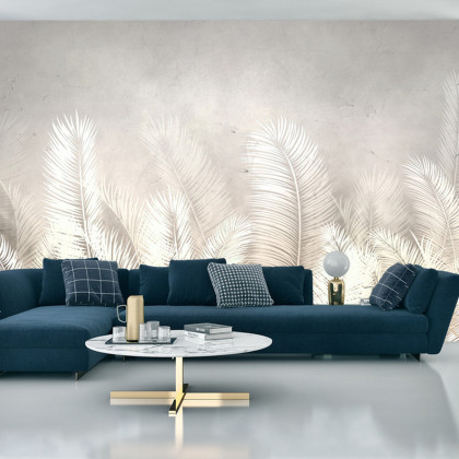 Fototapeta Tropical Trees And Leaves For Digital Printing Wallpaper, Custom Design Wallpaper - 3D