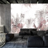 Fototapeta Tropical Trees And Leaves For Digital Printing Wallpaper, Custom Design Wallpaper - 3D