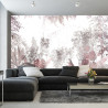 Fototapeta Tropical Trees And Leaves For Digital Printing Wallpaper, Custom Design Wallpaper - 3D
