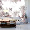Fototapeta Tropical Trees And Leaves For Digital Printing Wallpaper, Custom Design Wallpaper - 3D