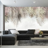 Fototapeta Tropical Trees And Leaves For Digital Printing Wallpaper, Custom Design Wallpaper - 3D