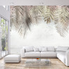 Fototapeta Tropical Trees And Leaves For Digital Printing Wallpaper, Custom Design Wallpaper - 3D