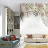 Fototapeta Tropical Trees And Leaves For Digital Printing Wallpaper, Custom Design Wallpaper - 3D