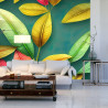 Fototapeta Tropical Trees And Leaves For Digital Printing Wallpaper, Custom Design Wallpaper 3D