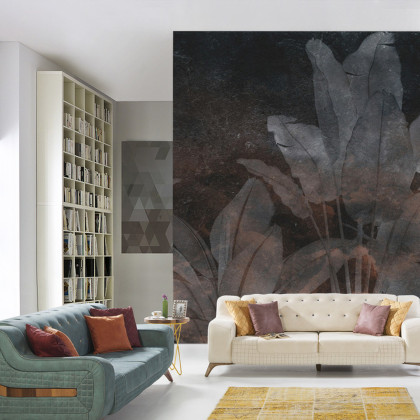 Fototapeta Tropical Trees And Leaves For Digital Printing Wallpaper, Custom Design Wallpaper - 3D