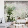 Fototapeta Tropical Trees And Leaves For Digital Printing Wallpaper, Custom Design Wallpaper - 3D