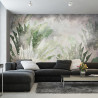 Fototapeta Tropical Trees And Leaves For Digital Printing Wallpaper, Custom Design Wallpaper - 3D