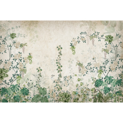 Fototapeta Tropical Trees And Leaves For Digital Printing Wallpaper, Custom Design Wallpaper - 3D