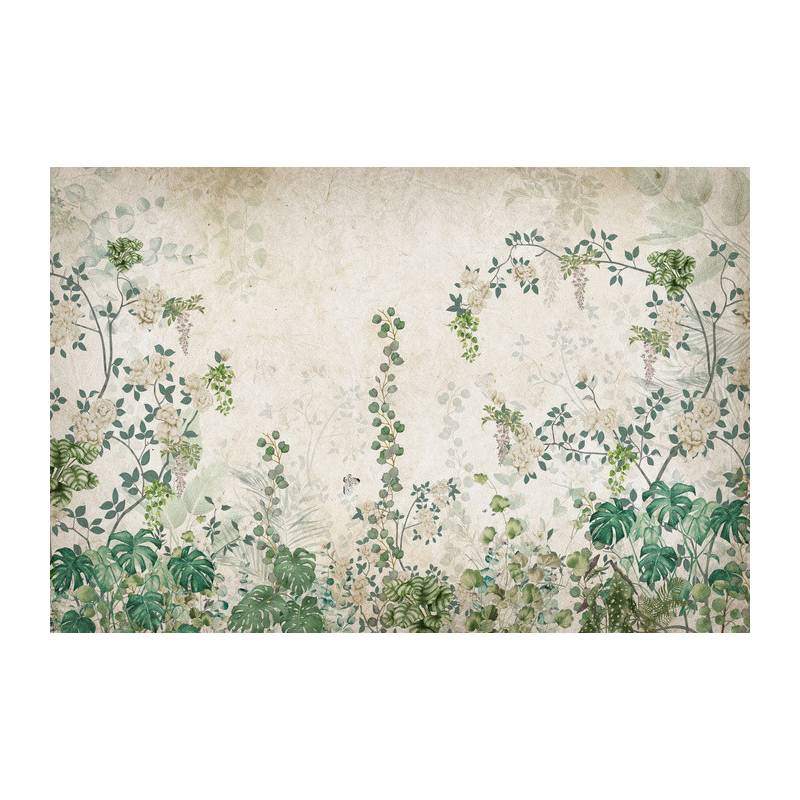 Fototapeta Tropical Trees And Leaves For Digital Printing Wallpaper, Custom Design Wallpaper - 3D