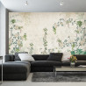 Fototapeta Tropical Trees And Leaves For Digital Printing Wallpaper, Custom Design Wallpaper - 3D