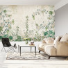 Fototapeta Tropical Trees And Leaves For Digital Printing Wallpaper, Custom Design Wallpaper - 3D