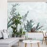 Fototapeta Tropical Trees And Leaves For Digital Printing Wallpaper, Custom Design Wallpaper - 3D