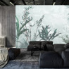 Fototapeta Tropical Trees And Leaves For Digital Printing Wallpaper, Custom Design Wallpaper - 3D