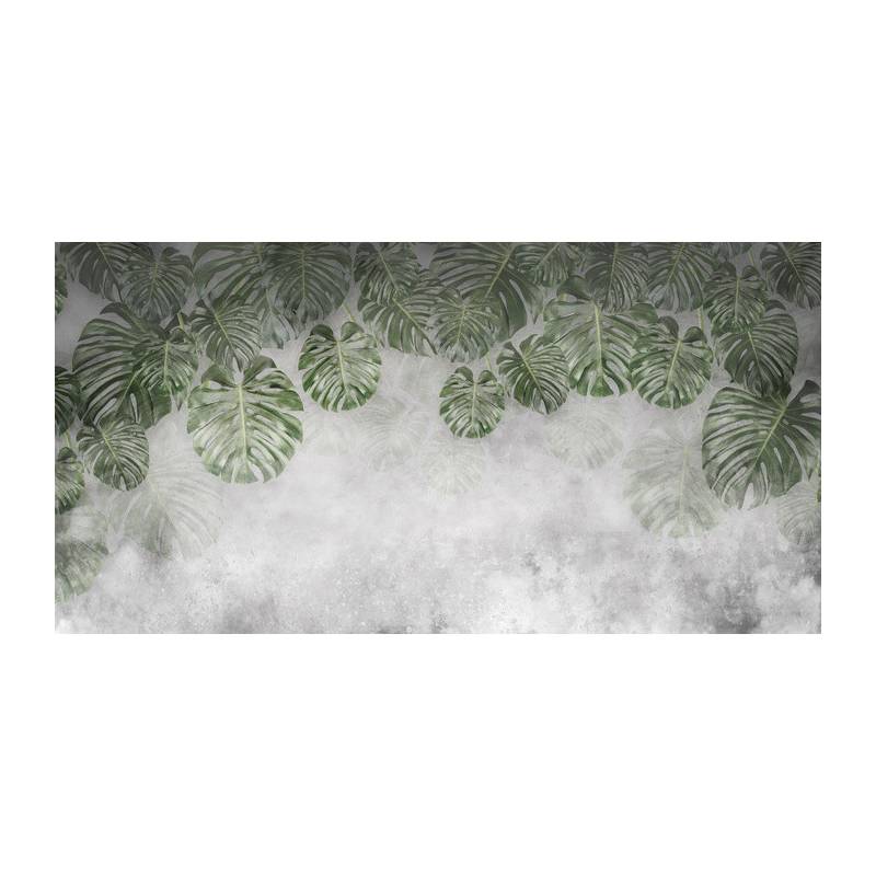 Fototapeta Tropical Trees And Leaves For Digital Printing Wallpaper, Custom Design Wallpaper - 3D