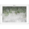 Fototapeta Tropical Trees And Leaves For Digital Printing Wallpaper, Custom Design Wallpaper - 3D