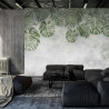 Fototapeta Tropical Trees And Leaves For Digital Printing Wallpaper, Custom Design Wallpaper - 3D