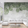 Fototapeta Tropical Trees And Leaves For Digital Printing Wallpaper, Custom Design Wallpaper - 3D