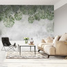 Fototapeta Tropical Trees And Leaves For Digital Printing Wallpaper, Custom Design Wallpaper - 3D