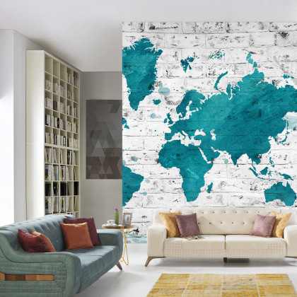 Fototapeta Mapa Świata