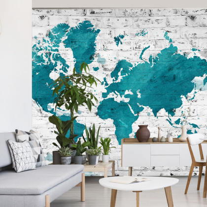 Fototapeta Mapa Świata