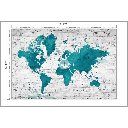 Fototapeta Mapa Świata