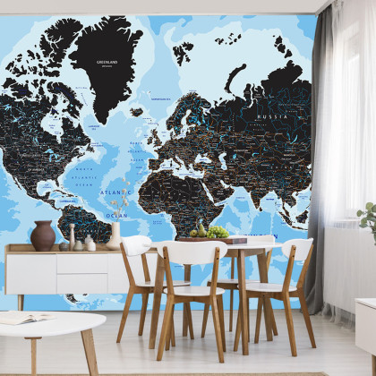 Fototapeta Mapa Świata