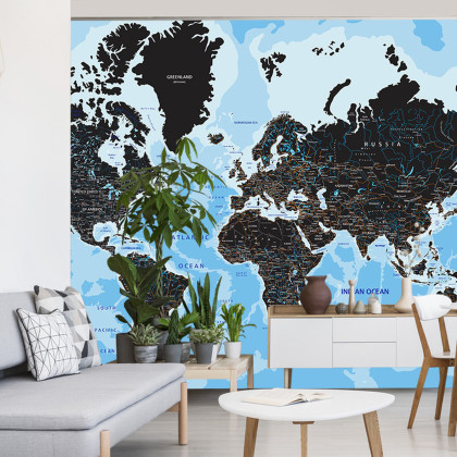 Fototapeta Mapa Świata