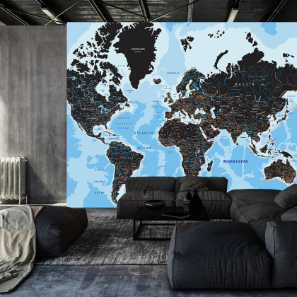 Fototapeta Mapa Świata