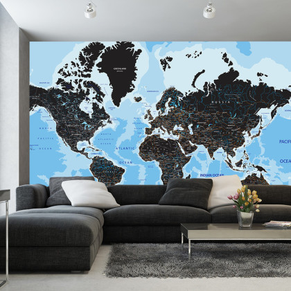Fototapeta Mapa Świata