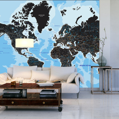 Fototapeta Mapa Świata