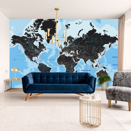 Fototapeta Mapa Świata