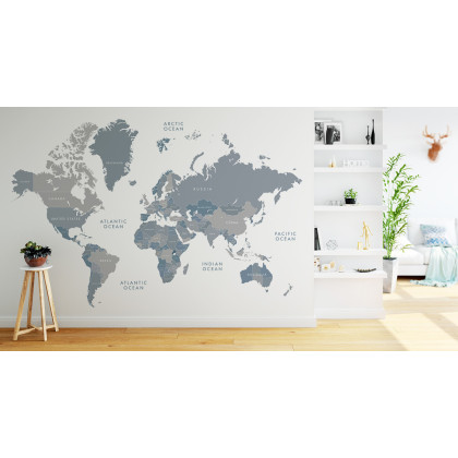 Fototapeta Mapa Świata