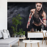 Fototapeta Wysportowana Biegaczka Motywacja 3D