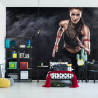 Fototapeta Wysportowana Biegaczka Motywacja 3D